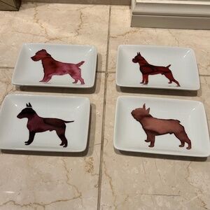 West Elm Scott Lifshutz Dog Appetizer Plates